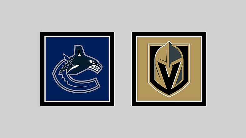 Vegas Golden Knights vs Vancouver Canucks HOME Gameday Graphic