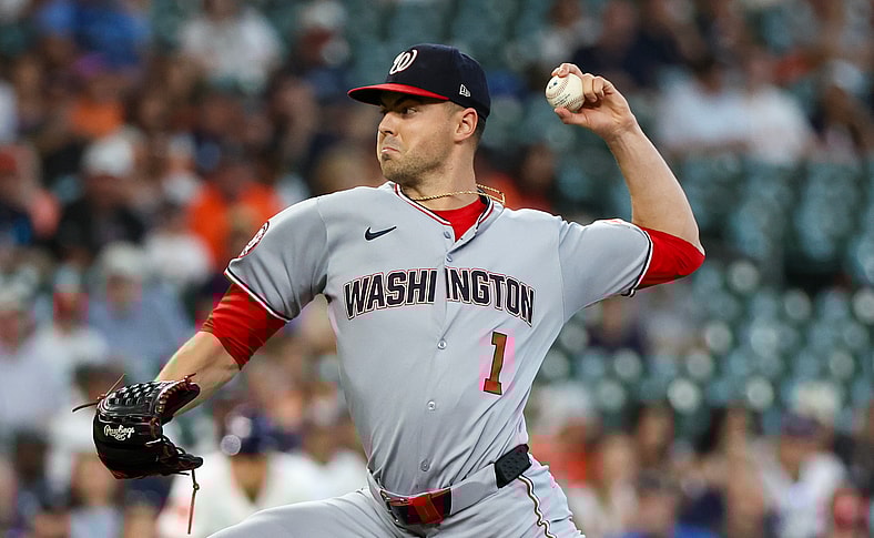 Washington Nationals pitcher MacKenzie Gore