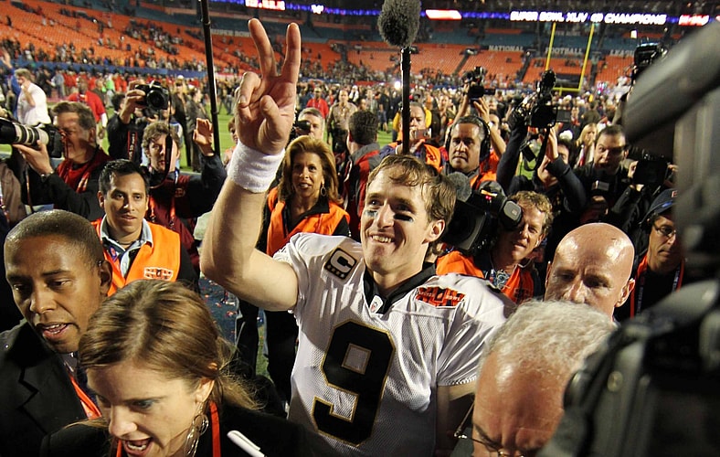 NFL: Super Bowl XLIV-New Orleans Saints vs Indianapolis Colts