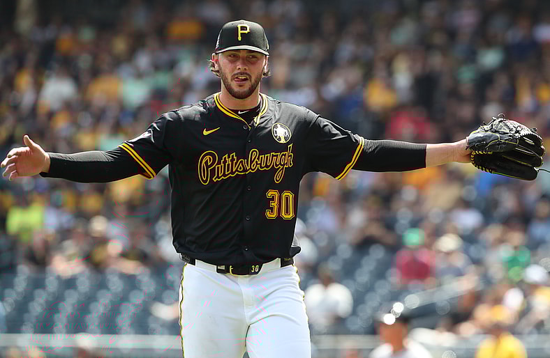 Pittsburgh Pirates pitcher Paul Skenes