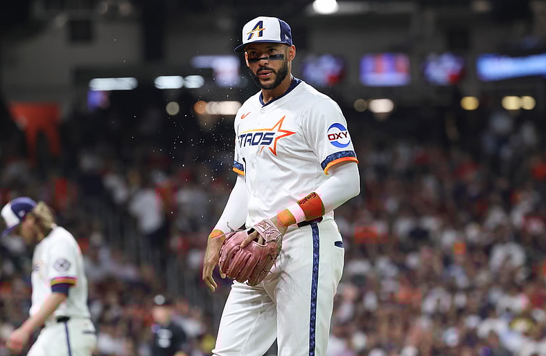 Houston Astros third baseman Carlos Correa