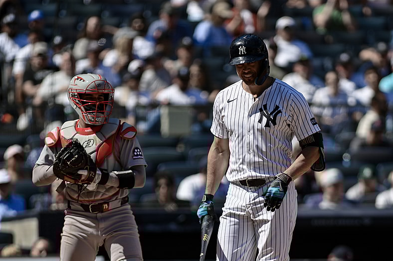 New York Yankees designated hitter Giancarlo Stanton