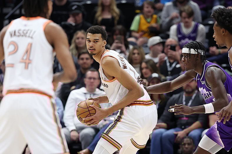 San Antonio Spurs' Victor Wembanyama