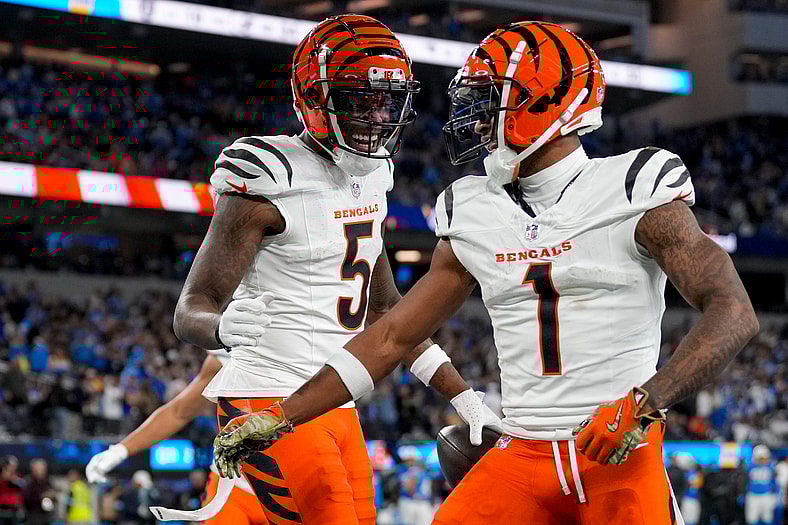 Ja'Marr Chase, Tee Higgins, Cincinnati Bengals