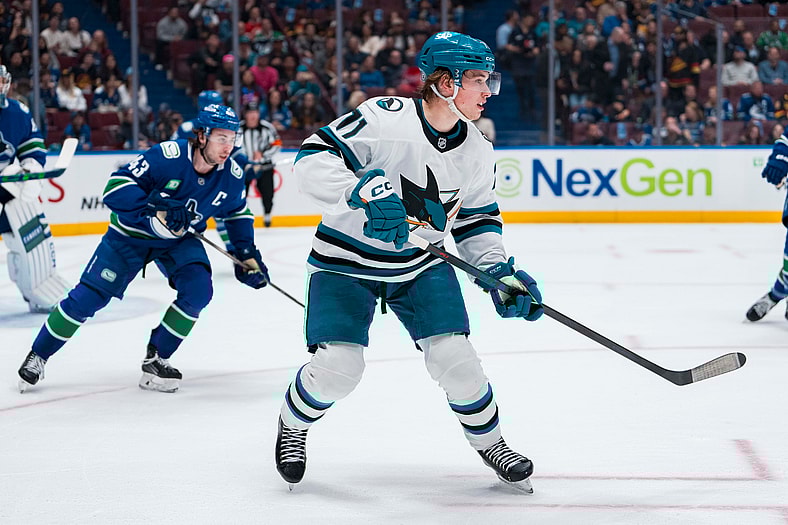 NHL: San Jose Sharks at Vancouver Canucks