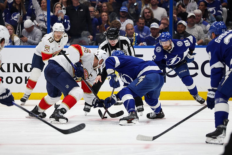 NHL: Stanley Cup Playoffs-Florida Panthers at Tampa Bay Lightning
