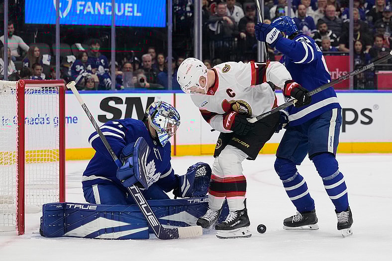 NHL: Stanley Cup Playoffs-Ottawa Senators at Toronto Maple Leafs