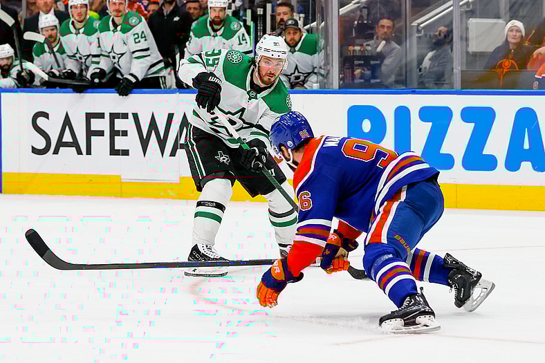 NHL: Stanley Cup Playoffs-Dallas Stars at Edmonton Oilers