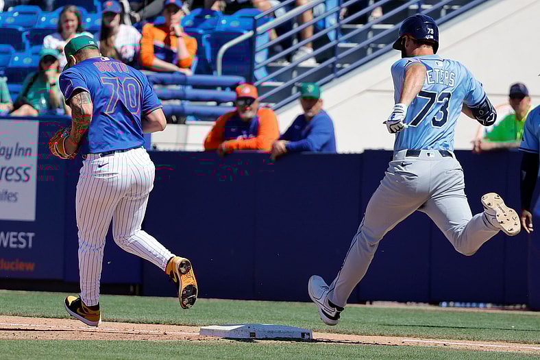 MLB: Spring Training-Tampa Bay Rays at New York Mets