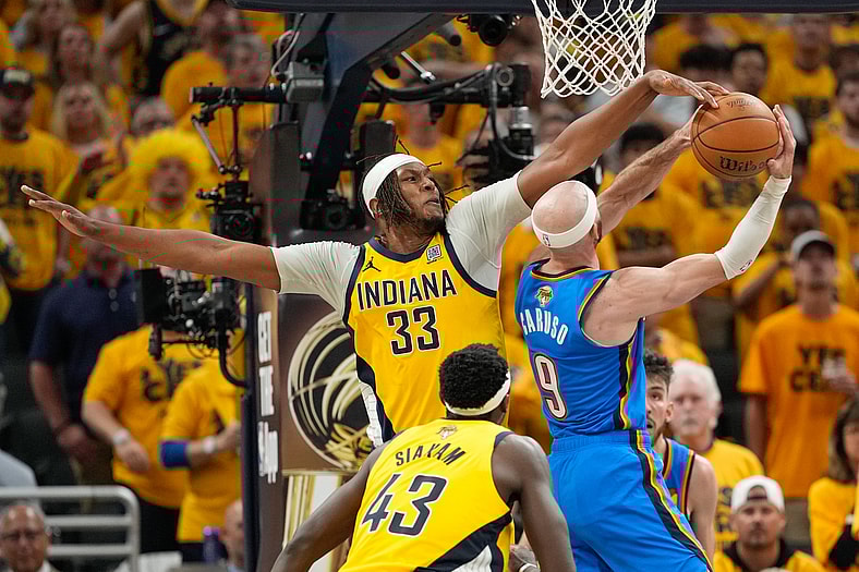 NBA: Finals-Oklahoma City Thunder at Indiana Pacers