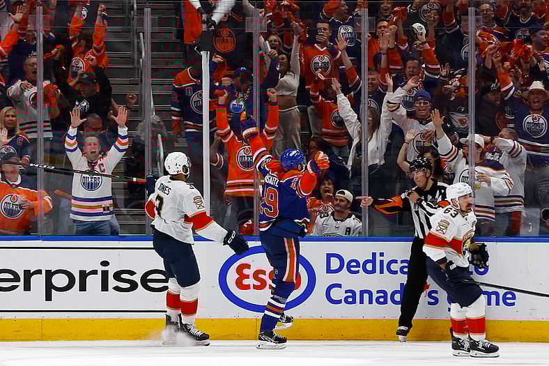 NHL: Stanley Cup Final-Florida Panthers at Edmonton Oilers