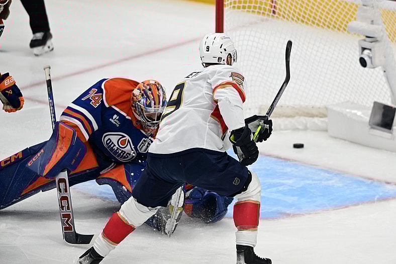 NHL: Stanley Cup Final-Florida Panthers at Edmonton Oilers