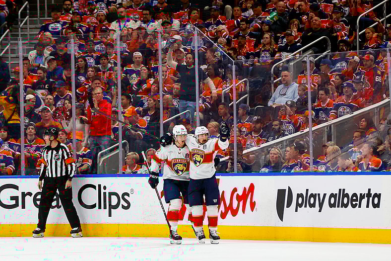 NHL: Stanley Cup Final-Florida Panthers at Edmonton Oilers