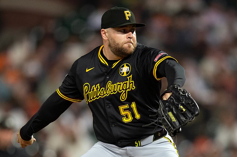 Pittsburgh Pirates closer David Bednar