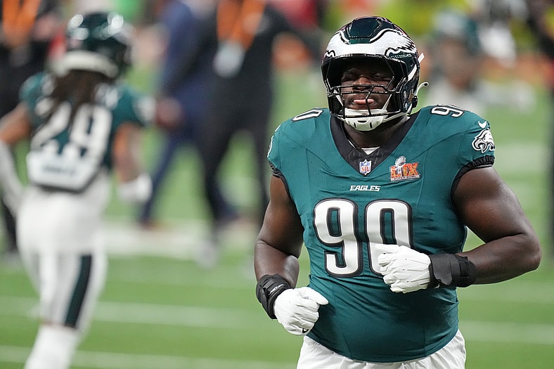 Philadelphia Eagles defensive tackle Jordan Davis