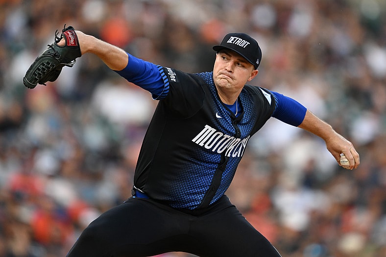 Detroit Tigers pitcher Tarik Skubal