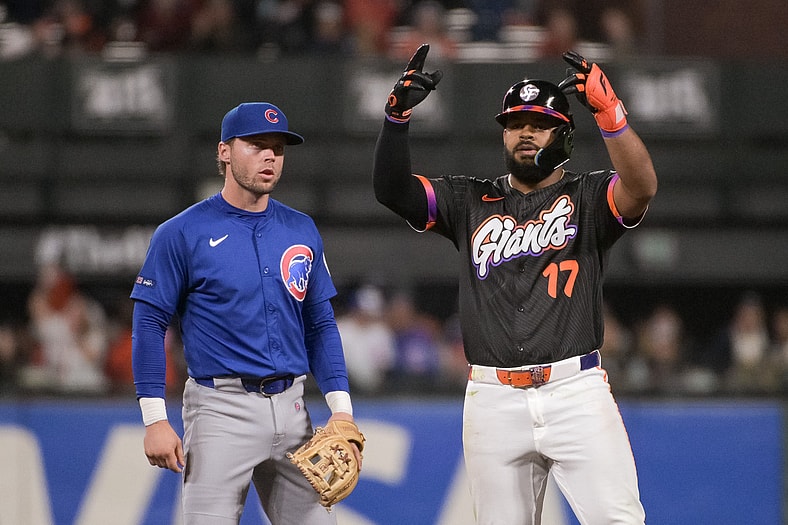 San Francisco Giants outfielder Heliot Ramos