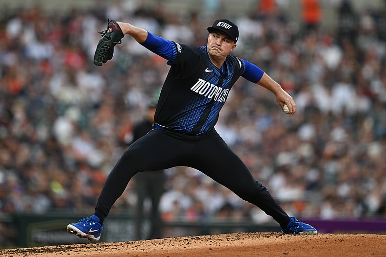 Detroit Tigers pitcher Tarik Skubal