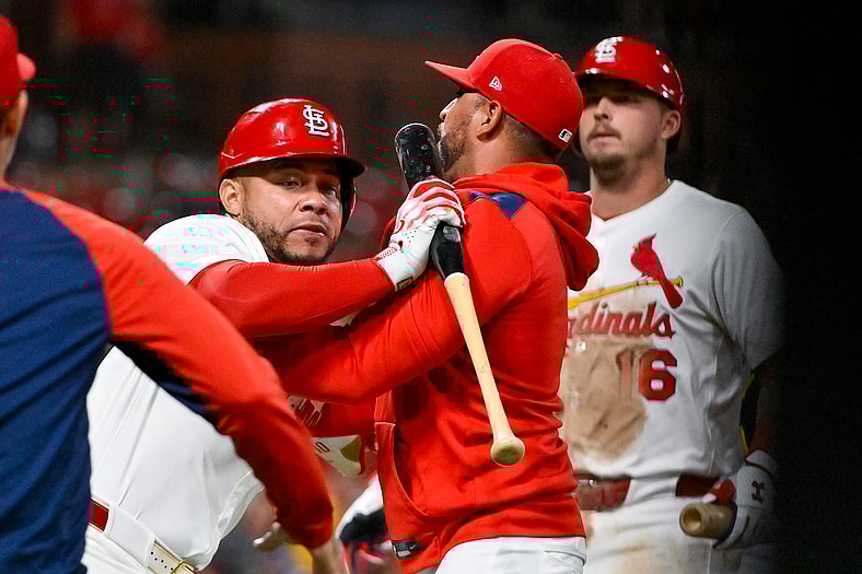 St. Louis Cardinals designated hitter Willson Contreras