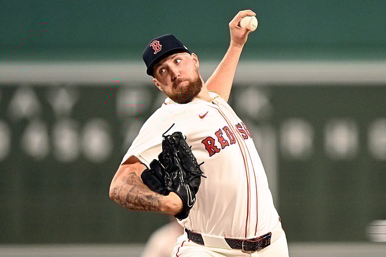 Boston Red Sox pitcher Garrett Crochet