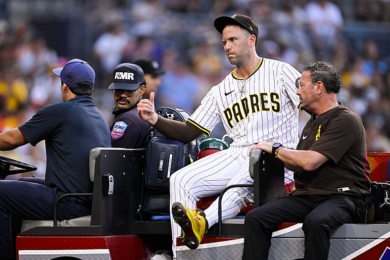 San Diego Padres reliever Jason Adam