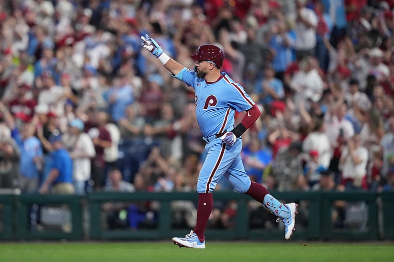 Philadelphia Phillies designated hitter Kyle Schwarber