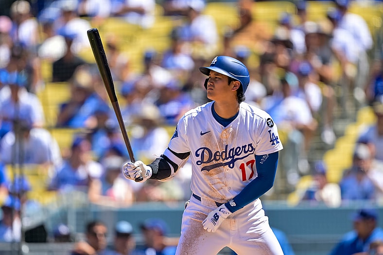 Los Angeles Dodgers designated hitter Shohei Ohtani