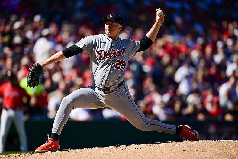 Detroit Tigers pitcher Tarik Skubal