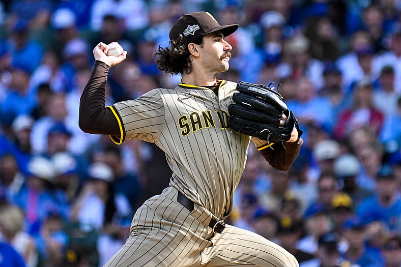 San Diego Padres pitcher Dylan Cease