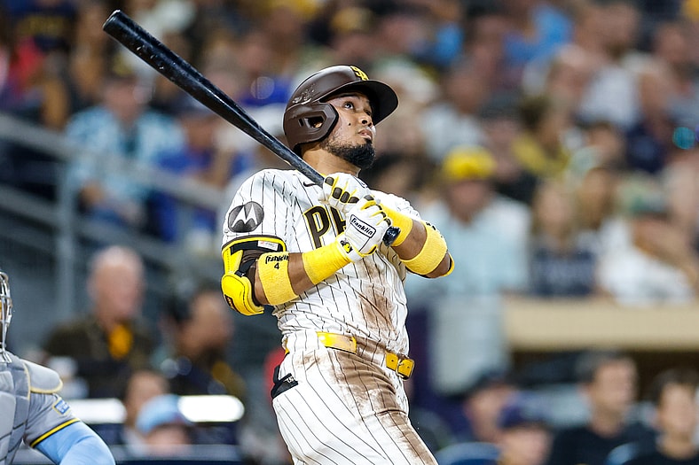 San Diego Padres designated hitter Luis Arraez