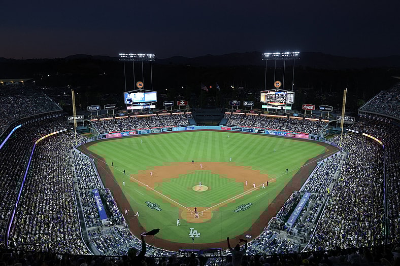 MLB: Playoffs-Milwaukee Brewers at Los Angeles Dodgers