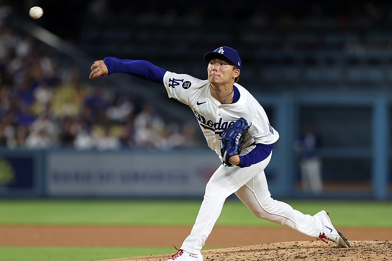 MLB: San Francisco Giants at Los Angeles Dodgers