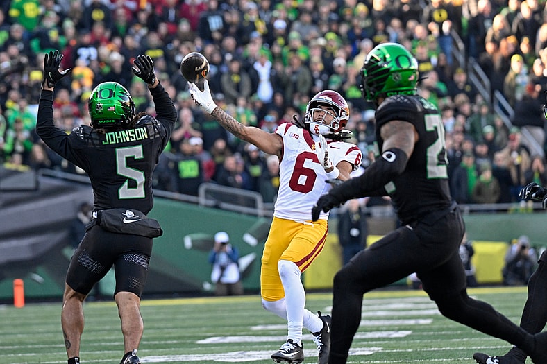 USC Trojans vs Oregon Ducks