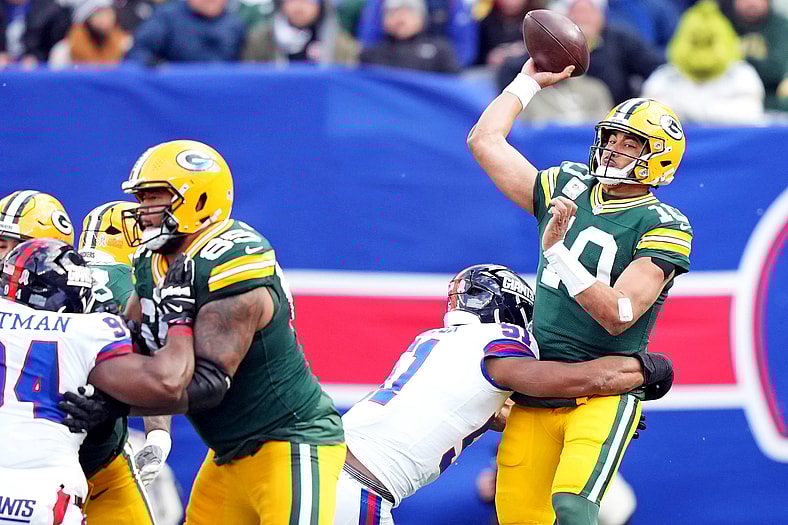 NFL: Green Bay Packers at New York Giants