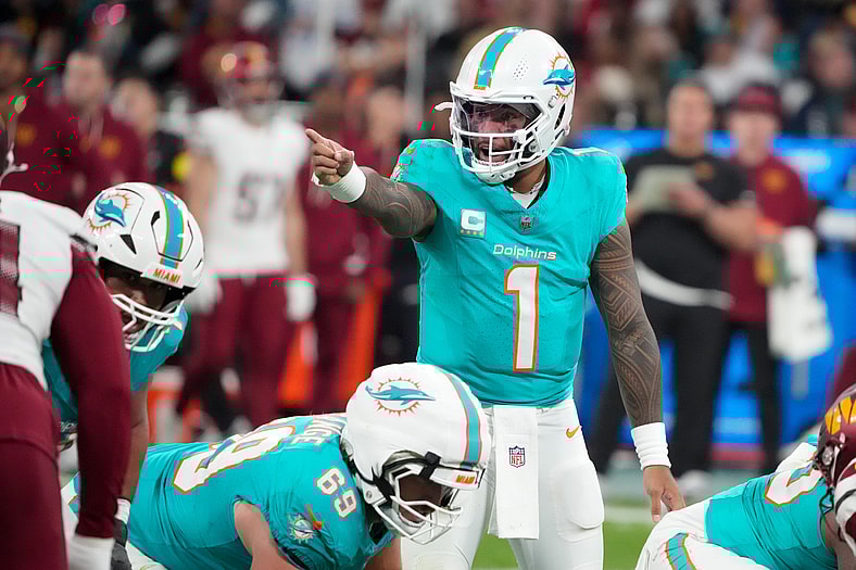 NFL: Madrid Game-Washington Commanders at Miami Dolphins