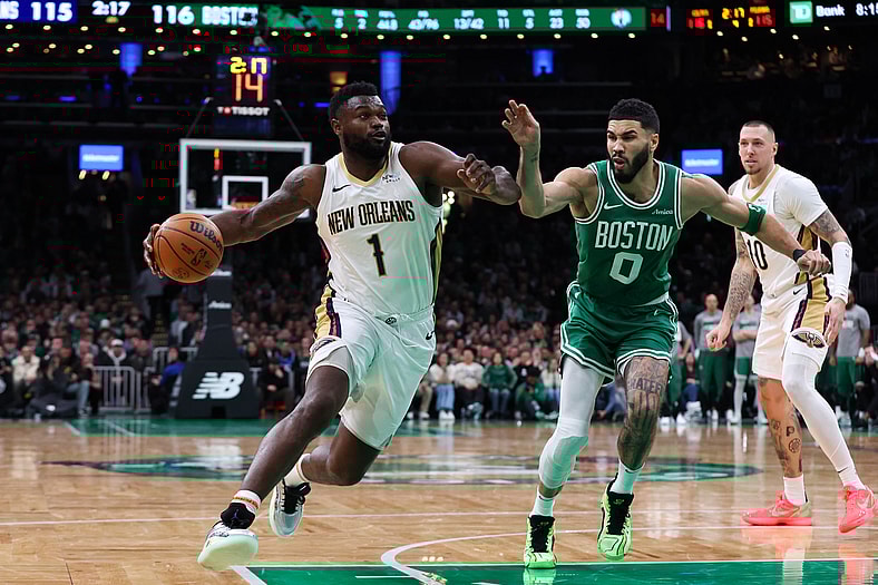 NBA: New Orleans Pelicans at Boston Celtics