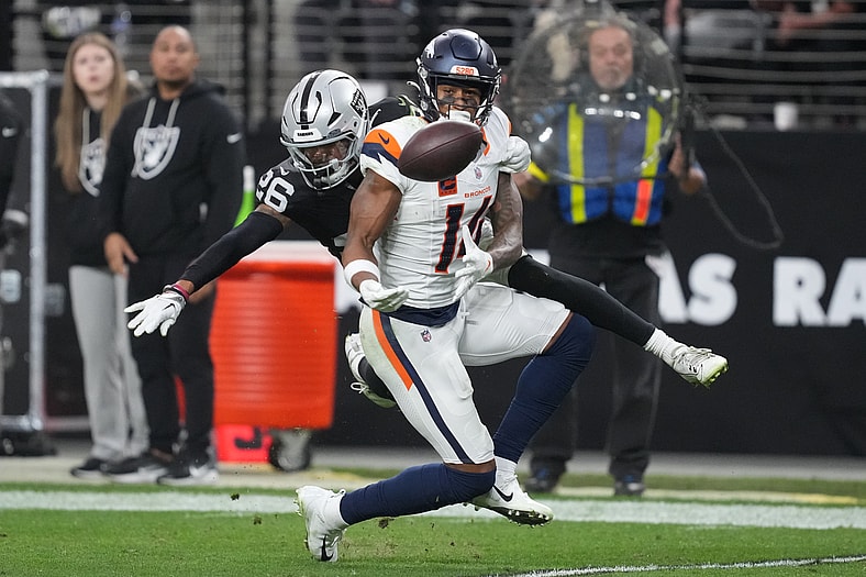 NFL: Denver Broncos at Las Vegas Raiders