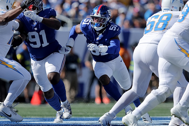 NFL: Los Angeles Chargers at New York Giants