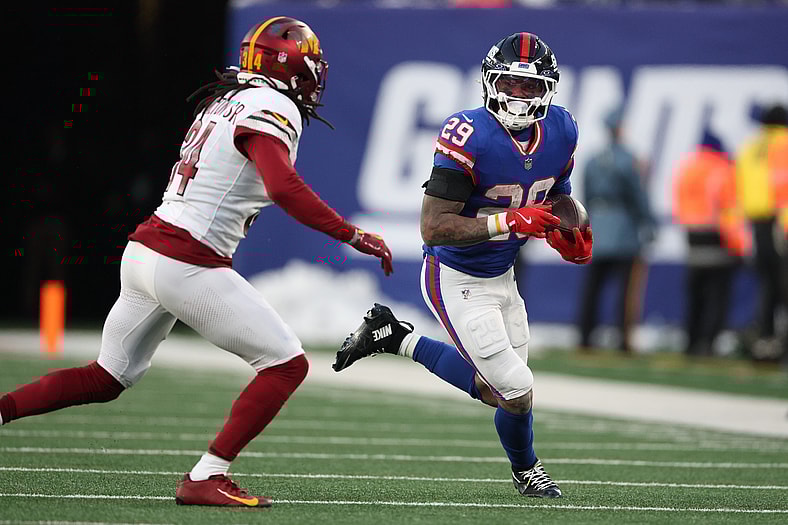 NFL: Washington Commanders at New York Giants