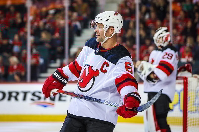 NHL: New Jersey Devils at Calgary Flames