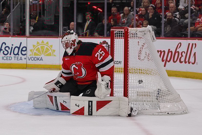NHL: Vegas Golden Knights at New Jersey Devils