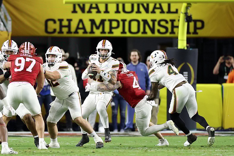 CFP National Championship Game, Miami Hurricanes vs Indiana Hoosiers