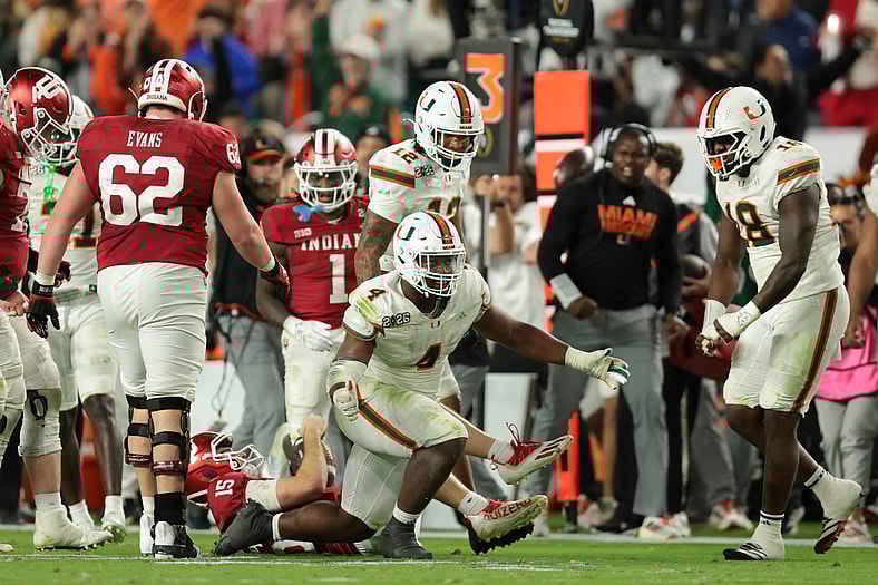 CFP National Championship Game, Miami Hurricanes vs Indiana Hoosiers