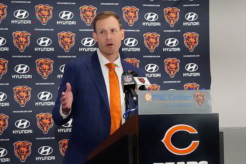 NFL: Chicago Bears head coach Ben Johnson introductory press conference