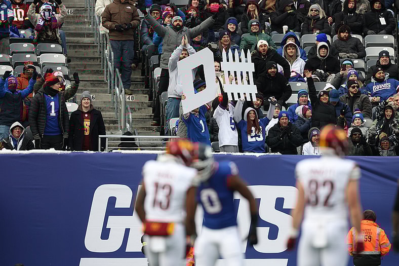 NFL: Washington Commanders at New York Giants