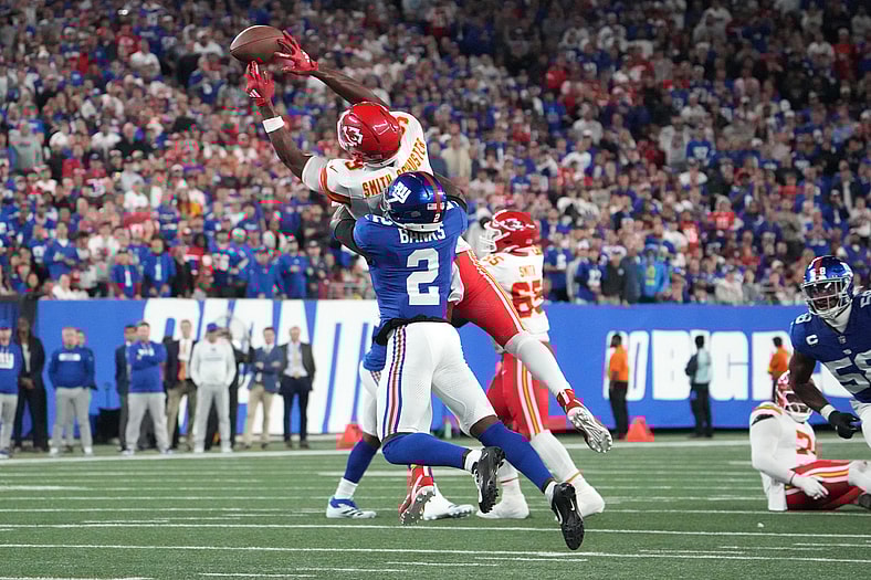 NFL: Kansas City Chiefs at New York Giants