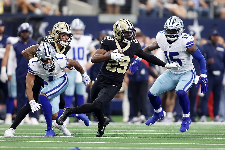 NFL: New Orleans Saints at Dallas Cowboys
