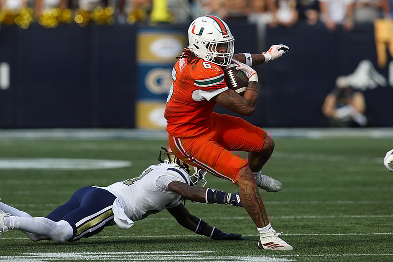 NCAA Football: Miami at Georgia Tech