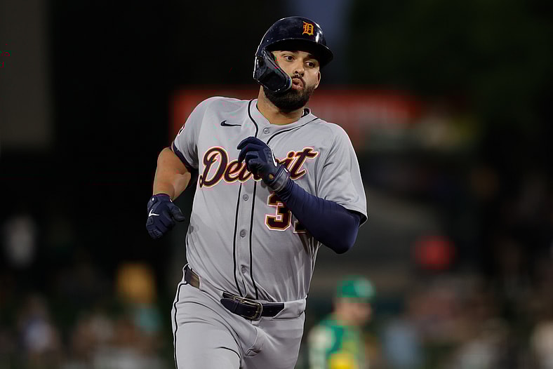 Detroit Tigers outfielder Riley Greene