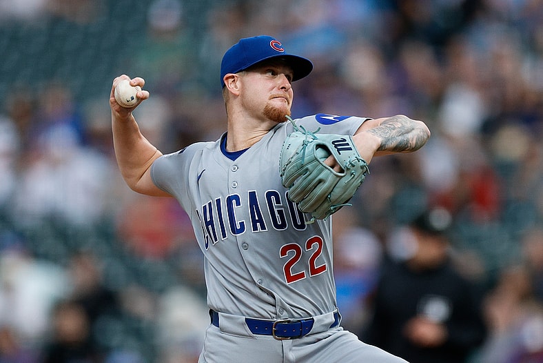 Chicago Cubs pitcher Cade Horton